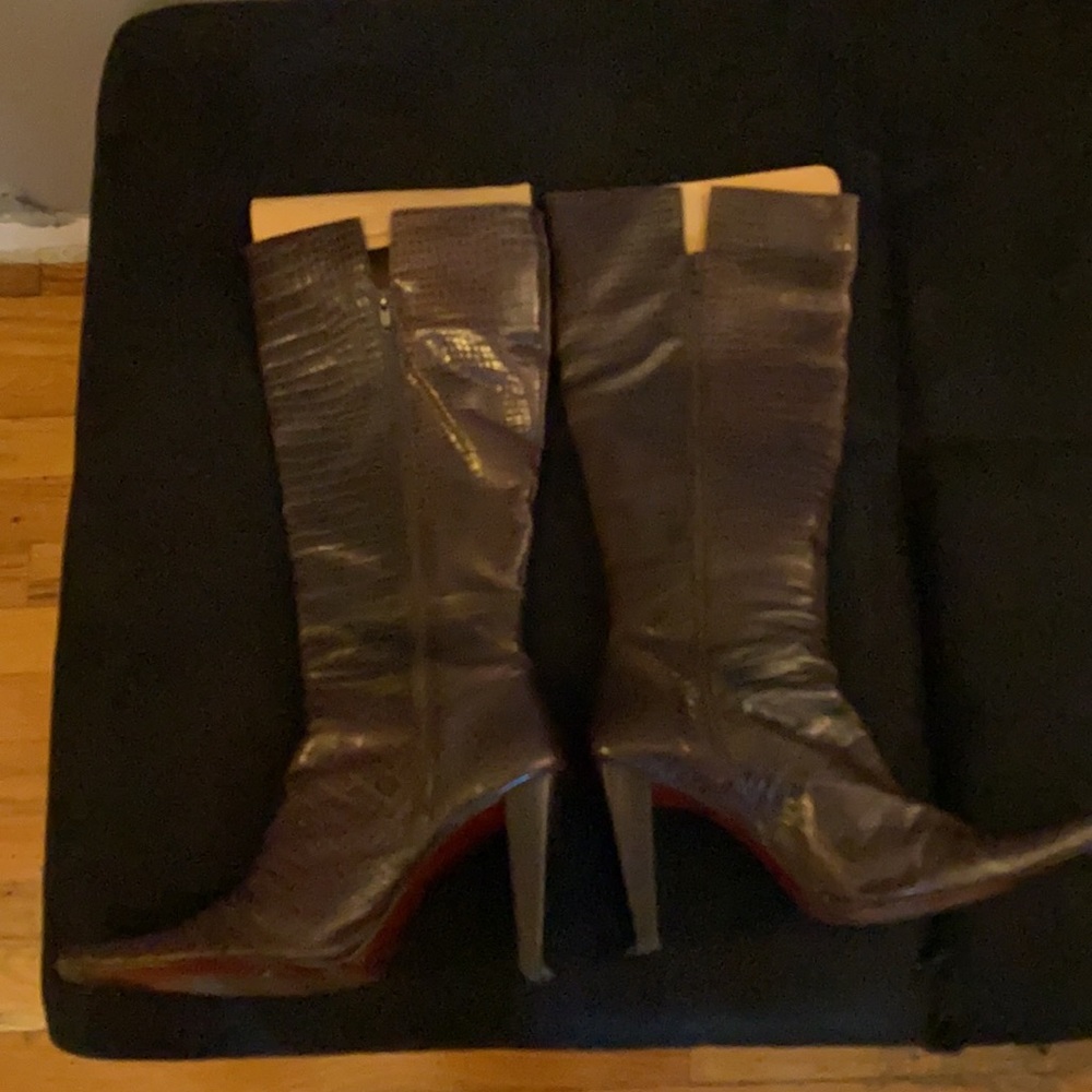 Nine West Pointy Toe Riding Boots - Picture 4 of 8